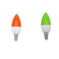 E14 Led Color Candle Tip Bulb, Color Candle Light,red