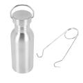Portable Stainless Steel Water Kettle with Hook Outdoor 500ml