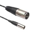 3 Pin Male to 3 Pin Male Xlr Mini Plug Audio Cable Microphone Cable