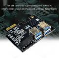 Pci-e 1x to 16x Usb3.0 Graphics Adapter Expansion Card for Btc Mining