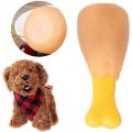 Pet Squeak Chew Toy Funny Chicken Leg for Small Large Dog Cat Puppy