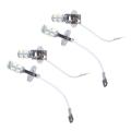 2 X Car H3 Socket 9 White 5050-smd Led Foglight Fog Light Lamp Dc 12v