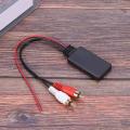20x Car Universal Bluetooth Module Music Adapter Rca Aux Audio Cable