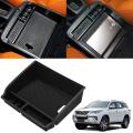 Car Central Armrest Storage Box Stowing Tidying for Toyota Hilux