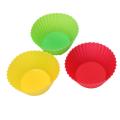 12 Pcs Silicone Cake Cupcake Liner Baking Cup Mold