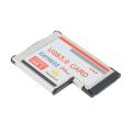 5gbps 2 Port Hidden Inside Usb 3.0 Hub to Express Card Expresscard