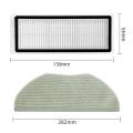 4pcs Hepa Filter Mop Cloth Rag for 360 S9 X95 X90 Vacuum Cleaner