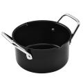 Carbon Steel Soup Stock Porridge Pots Household Outdoor Bbq Sauce Pot