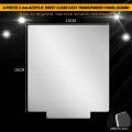 Acrylic Sheet Clear Cast for Led Light Base Table Signs 12 Pieces