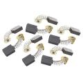 5 Packs Pcs 16mm X 13mm X 6mm Motor Carbon Brushes for Power Tool
