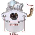 798653 Carburetor Kit for Intek 206 5.5hp 214731 110432 110492 110412