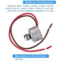 4387503 Refrigerator Defrost Thermostat for Whirlpool, Kenmore