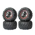 4pcs Wheel Tire Tyres for Xlf X03 X04 X-03 X-04 1/10 Rc Car Brushless