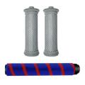 3pcs Roller Brush Hepa Filter for Tineco A10/a11 Hero A10/a11 Vacuums
