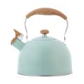 Whistling Kettle 2.5l for Gas Stove Induction Cooker - Green
