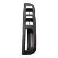 Rhd Car Master Window Switch Control Panel Bezel for Golf Black Rhd