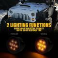 4pcs Turn Signal+ Marker Fender Lights for Jeep Wrangler Jk 2007-2017