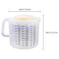 Measuring Cup Scale Household Bowl with Lid for Home Kitchen Baking