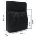 Car Net Mesh Pocket Seat Back Multi-pocket Storage Bag Black