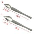 Culinary Drawing Decorating Spoon Set, 2 Pcs Saucier Drizzle Spoons