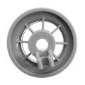 4 X Dishwasher Lower Basket Rail Wheels for Bosch Neff Grey 165314