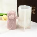 3d Monkey Scented Candle Mold, Diy Mold, Candle Making Supplies(a)