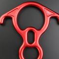 Rescue Figure with Bent Ears Belay Device Gear Equipment,red
