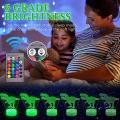 3d Night Light for Kids with Remote & Smart Press T Rex Bedside Lamp