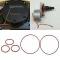 3pcs Replacement Side Brush Motor O-ring Drive Belt for Neato Botvac