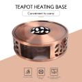 Durable Stainless Steel Tea Warmer, Heating Base,candle Teapot
