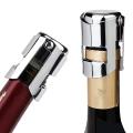 5 Pieces Stainless Steel Plastic Wine Corks for Wine Collection