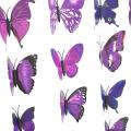 12x Decal Wall Stickers 3d Butterfly Wall Stickers Home Decor Purple