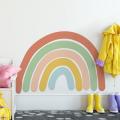 Big Rainbow Watercolour Home Decor Wall Sticker Self-adhesive, A