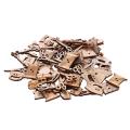 100pcs Sewing Machine Scissors Shaped Wooden Buttons Sewing Button