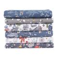 6pcs Cotton Craft Fabric Bundle Patchwork,for Diy Artcraft(gray)