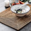 Table Mats Non Slip Rattan Placemats Dining Table Heat Resistant