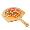 2pcs 12in Pizza Peel Paddle Wooden Pizza Spatula Pizza Cutting Board