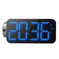 Projection Alarm Clock for Bedrooms Screen Led Clock with Usb Charger