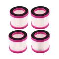 4 Pieces High Efficiency Filter for Puppy Vacuum Cleaner D-601/602