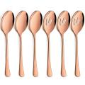 6pcs Slotted Serving Spoons for Party Buffet Restaurant Banquet