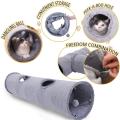 Pet Collapsible Cat Tunnel Cat Toys Play Tunnel 12 Inch Diameter