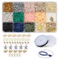15 Grid Clay Pottery Set, Color Disc Diy Jewelry Making Accessories