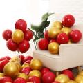 100pcs Red Thickened Balloons Set, for Decoration Party Birthday