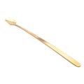 1 Pc Long Handle Ice Cream Spoon Stainless Steel Square Gold L