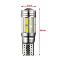 2pcs W5w T10 6000k 5630 10 Smd Car Led Bulb Turn Singal Light White