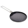 Widesea Titanium Frying Pan with Handle for Outdoor Cooking Hiking A