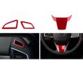 Dashboard Air Vent Sticker for 10th Gen Honda Civic 2016-2020 - Red