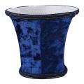 E14 Handmade Lampshade Modern Style Wall Sconce Lamp (dark Blue)