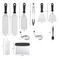 Griddle Accessories,12 Pcs Grill Tool for Bbq Cooking, Yard Camping