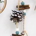 Christmas Ornament Wooden Hanging Pendants Xmas Tree Elk Christmas A